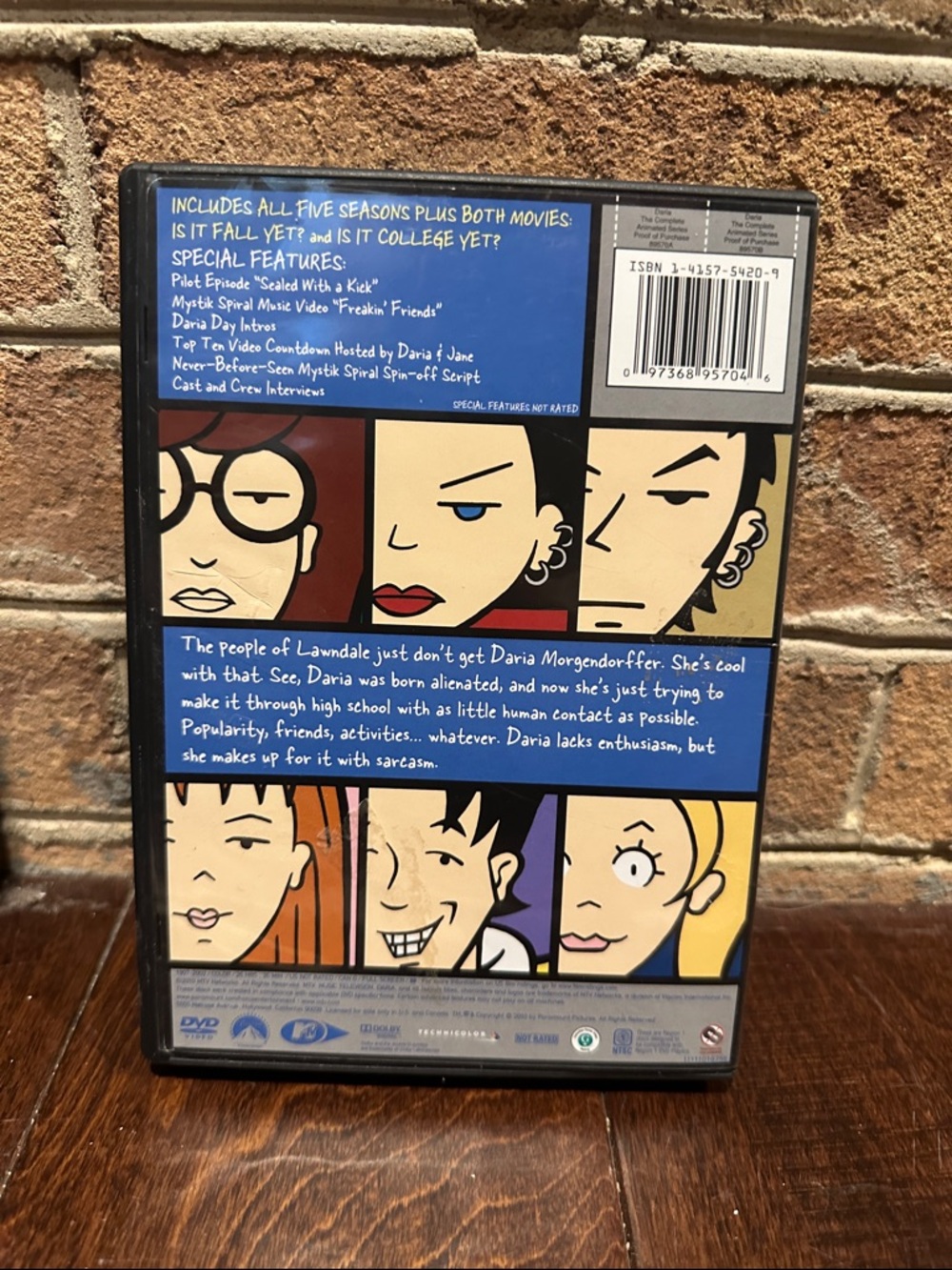 This item is the Daria: The Complete Animated Series 8-disc DVD box set (24) - Picture 2 of 7